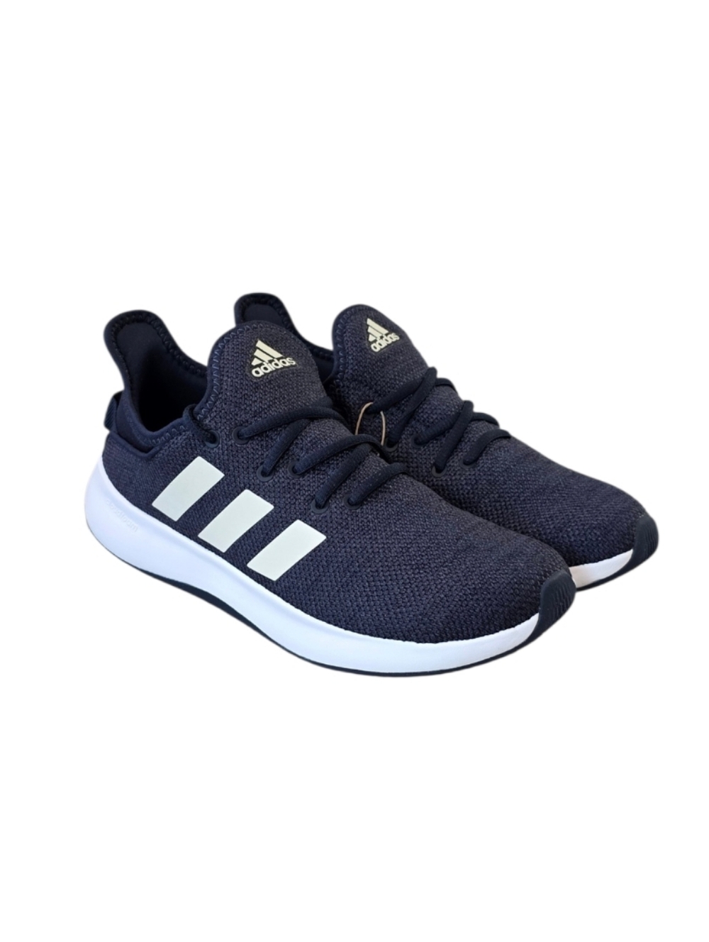 adidas Women's Navy/White Cloudfoam Pure Sneakers Size 8.5
